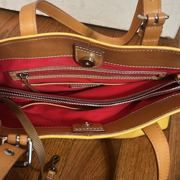 Dooney and Bourke pebbled leather Emily tote - Picture 5 of 6